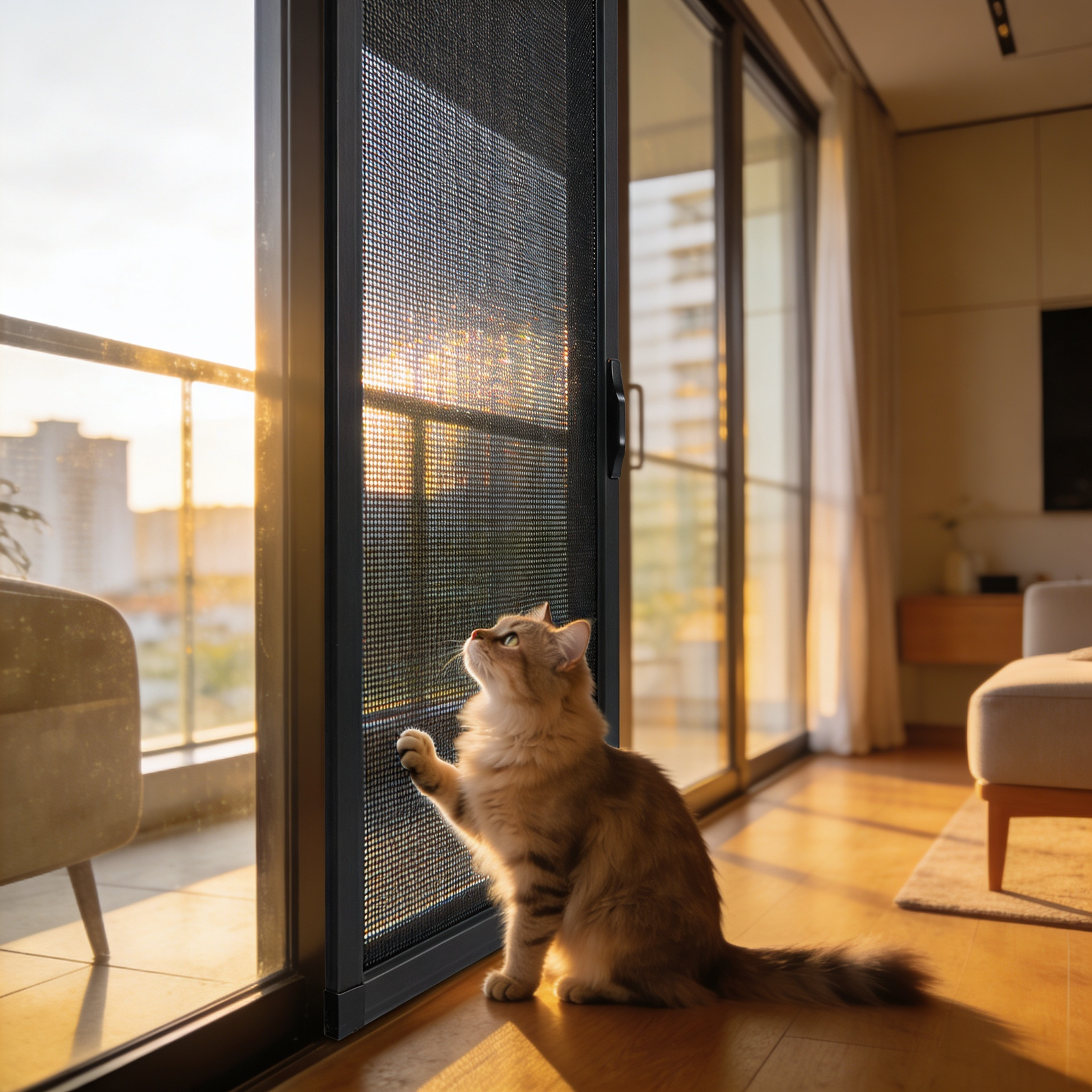 Super Cat Mesh Installation