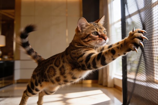 Super Cat Mesh Installation